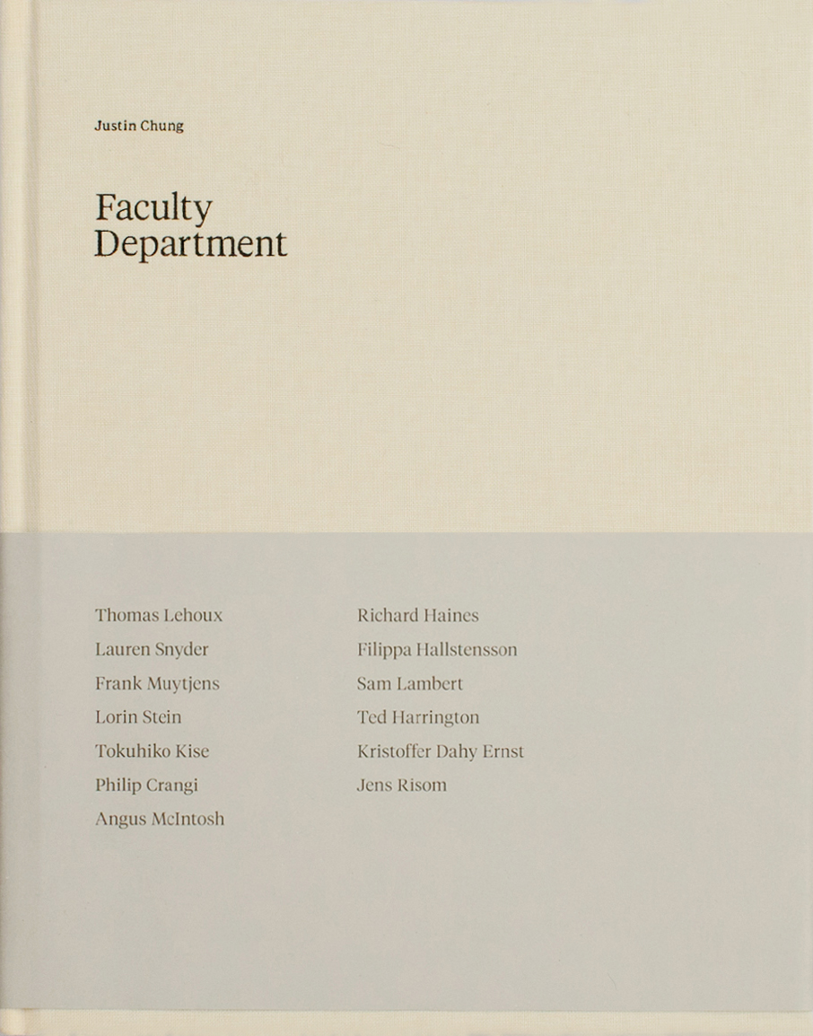 新品未開封 絶版 Faculty Department Justin Chung Faculty Department — Book, Volume 1 — Justin Chung